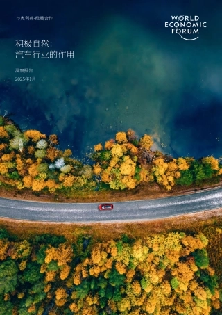 积极自然：汽车行业的作用