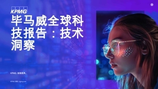 毕马威全球科技报告：技术洞察