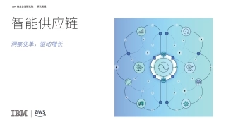 智能供应链：洞察变革，驱动增长