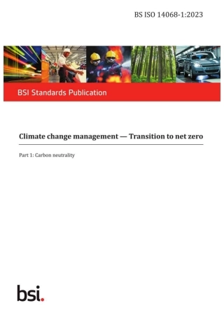 国际标准-BS ISO 14068-1-2023