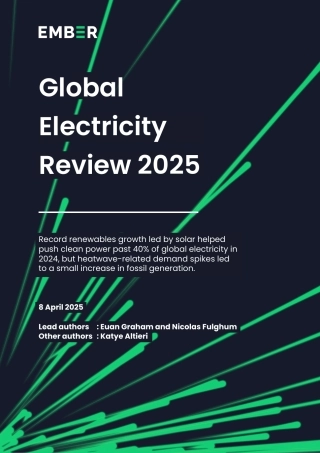 EMBER：全球电力评论2025（英文版）