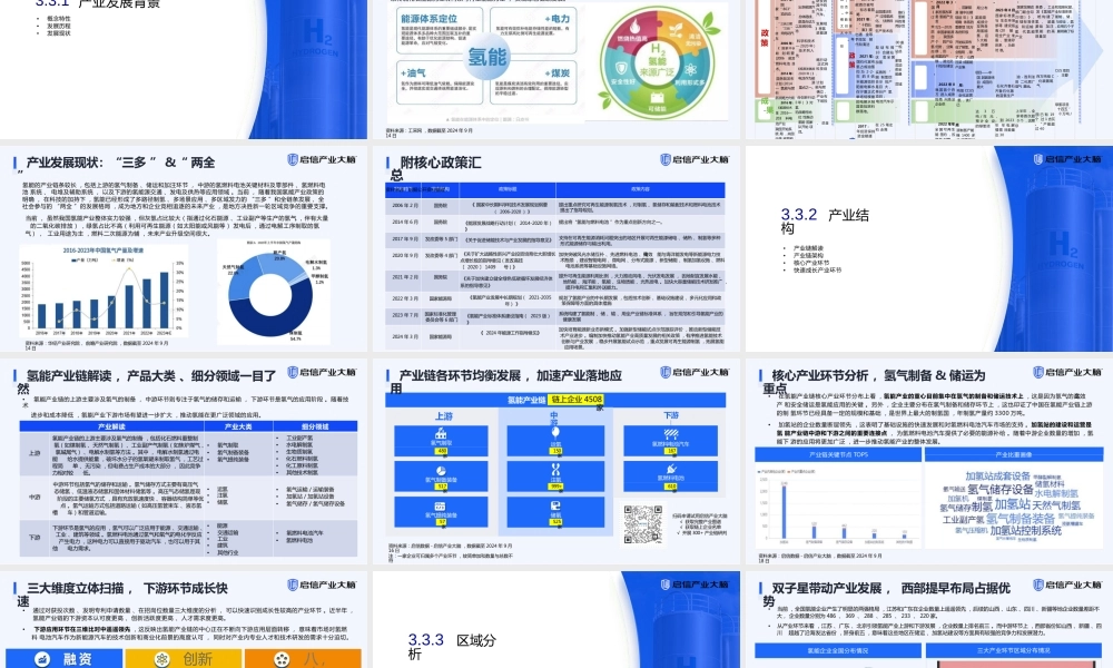 2024新质生产力引领下十大重点产业趋势解读-氢能版