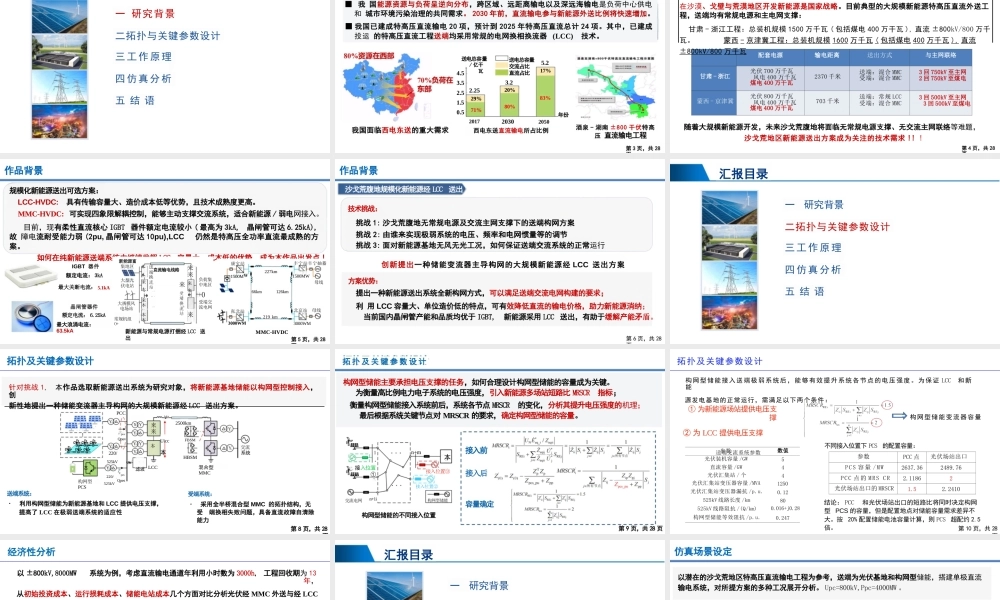 2024年储能变流器主导构网的大规模光伏经LCC送出系统报告——赵西贝 张泽 张博