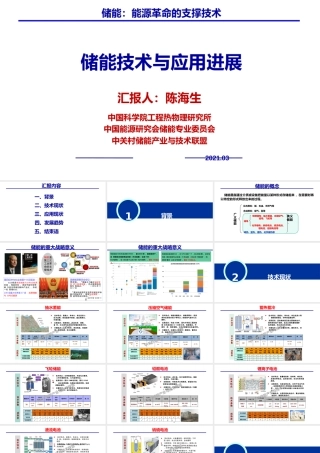 储能技术与应用进展——陈海生