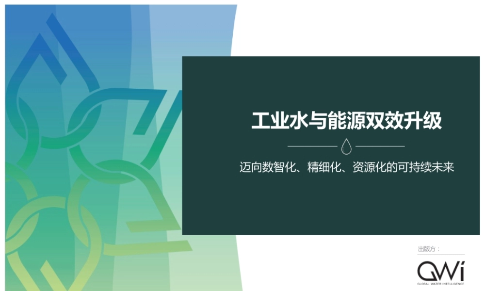 2024年工业水与能源双效升级：迈向数智化、精细化、资源化的可持续未来白皮书——艺康集团