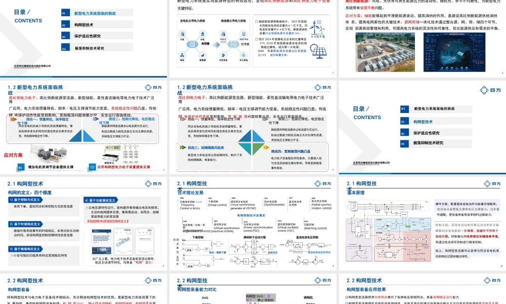 2024年新型电力系统下的构网技术应用报告——刘树