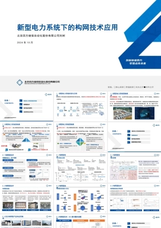 2024年新型电力系统下的构网技术应用报告——刘树