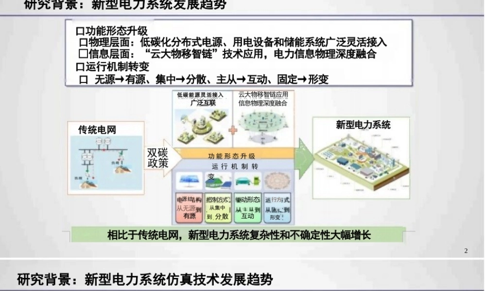 新型电力系统仿真智能初探——陈颖