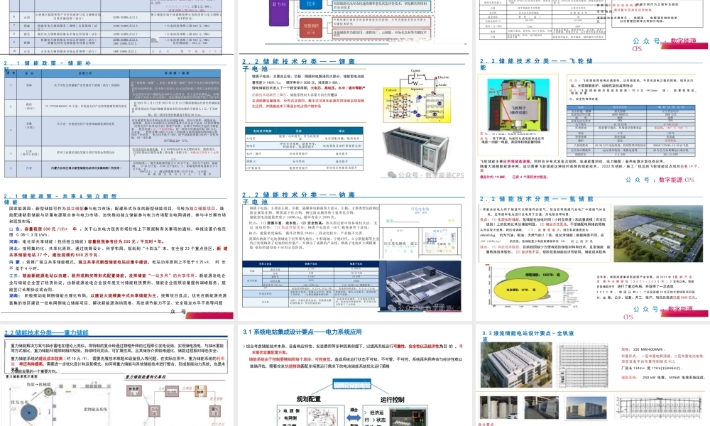 新型电力系统下新型储能电站设计关键技术及应用实践——康慨