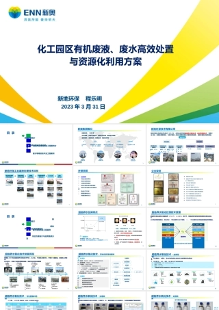 化工园区废水、废液高效处置与资源化利用方案