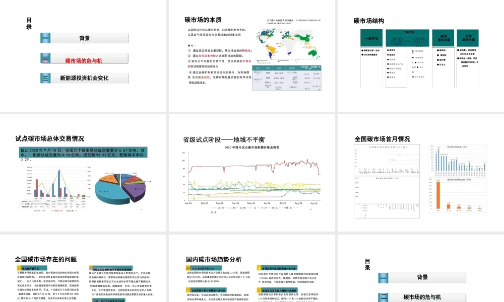 【专家PPT】电碳市场环境下新能源及储能的发展新机遇及潜力预测