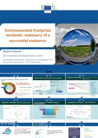 【解读PPT】欧盟环境足迹：成功实践总结