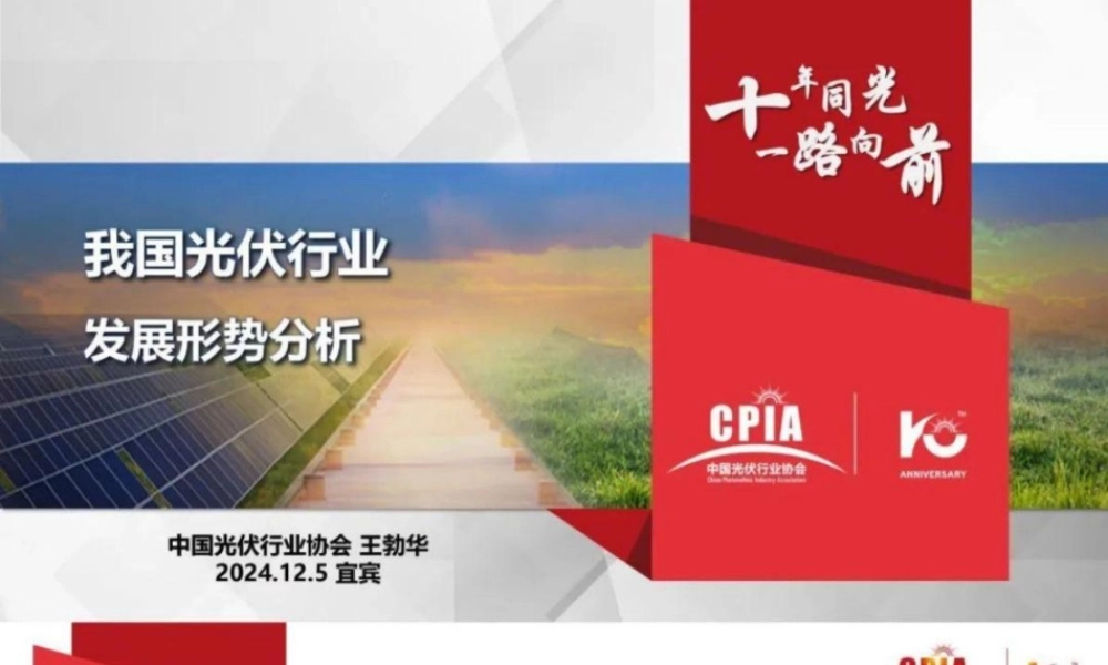我国光伏行业发展形势分析——王勃华