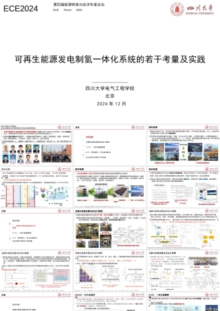 可再生能源发电制氢一体化系统的若干考量及实践——邱一苇