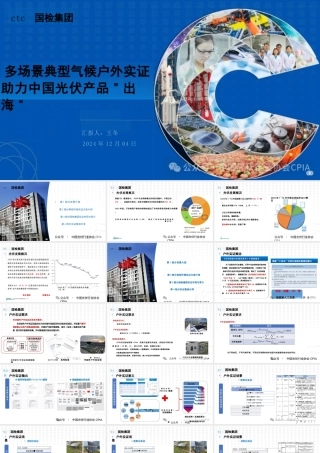 多场景典型气候户外实证助力中国光伏产品“出海”——王多