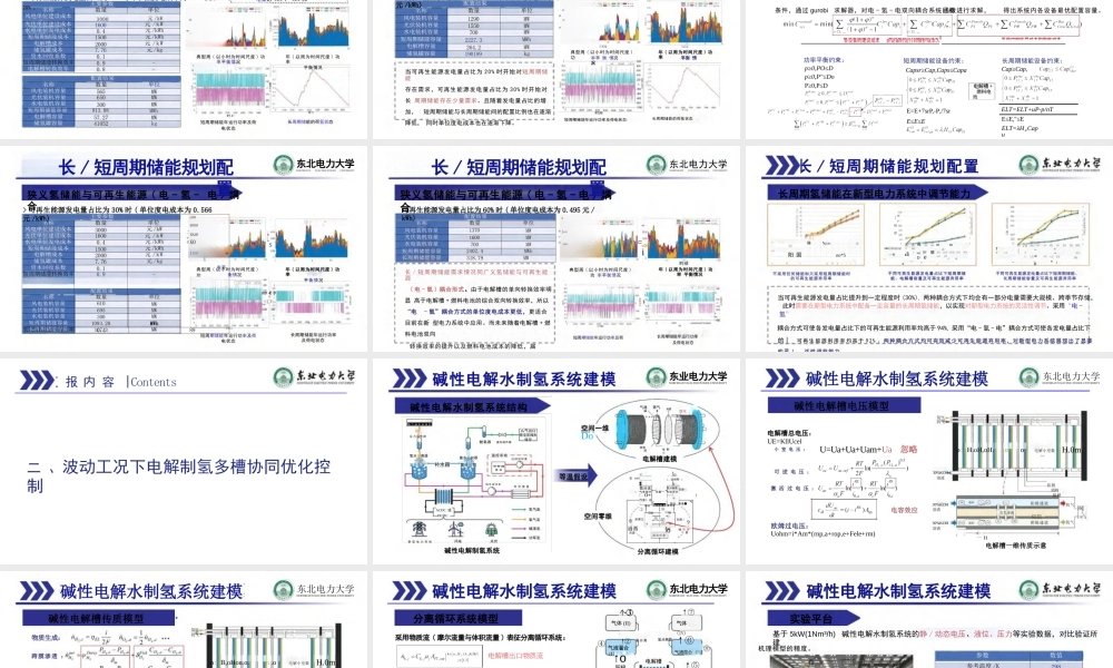 可再生能源制氢规划与运行控制技术——孔令国