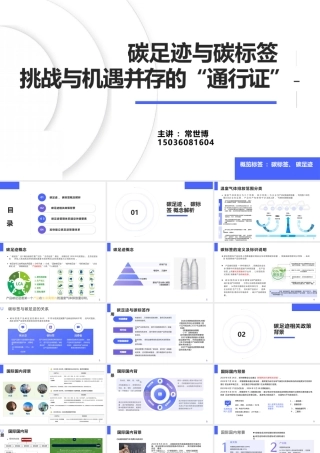 碳足迹与碳标签 挑战与机遇并存的“通行证”