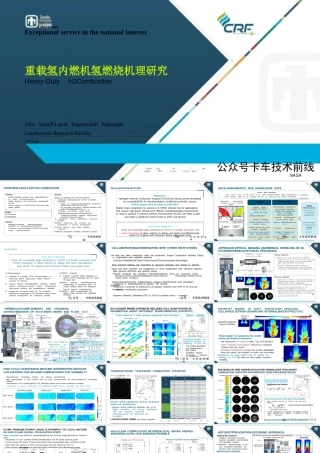 重载氢内燃机氢燃烧机理研究（英文版）