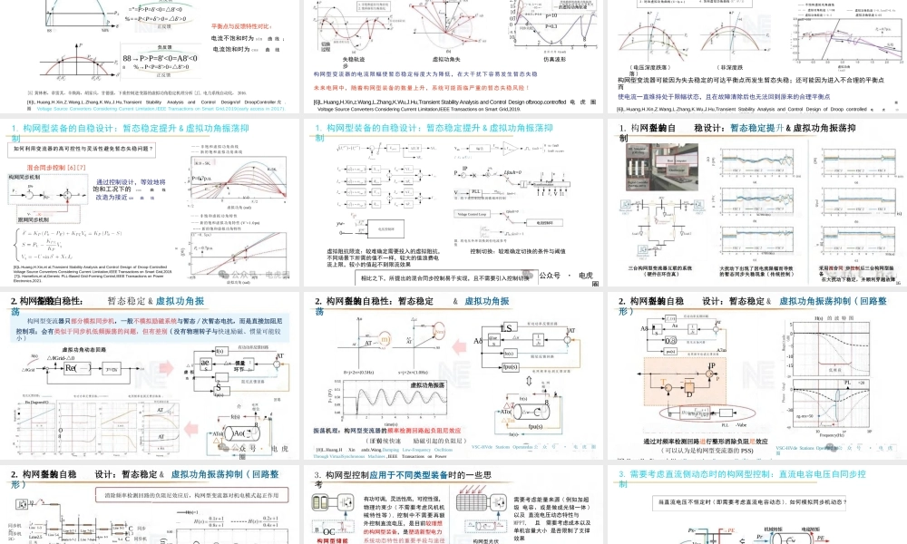 面向新型电力系统稳定性提升的构网型装备设计与配置——黄林彬