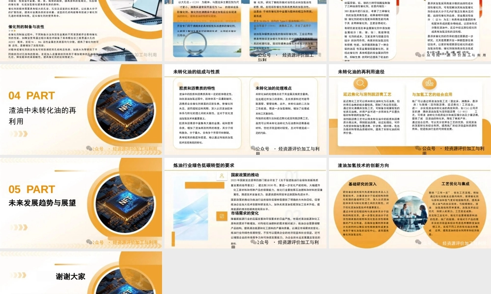 能源转型中渣油高效利用技术的研究进展