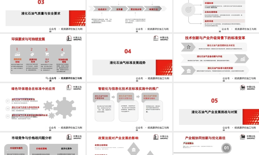 液化石油气标准现状及发展趋势——熊凯