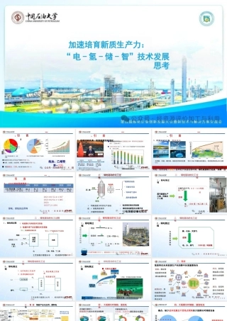 加速培育新质生产力：“电氢储智”技术发展思考