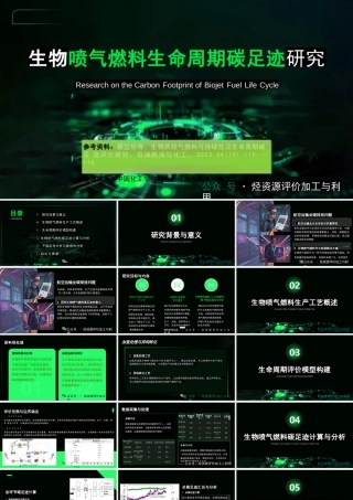 生物喷气燃料生命周期碳足迹研究