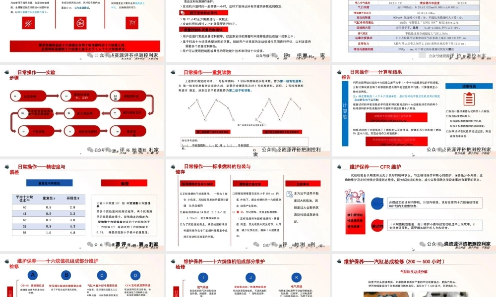 CFR十六烷值机日常操作与维护保养及故障处理——孔德铭