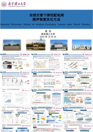 自然灾害下弹性配电网顺序恢复优化方法——蔡胜
