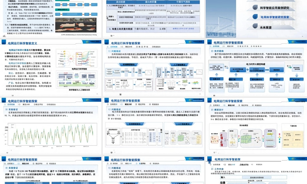 电力系统科学智能应用和展望——陆继翔