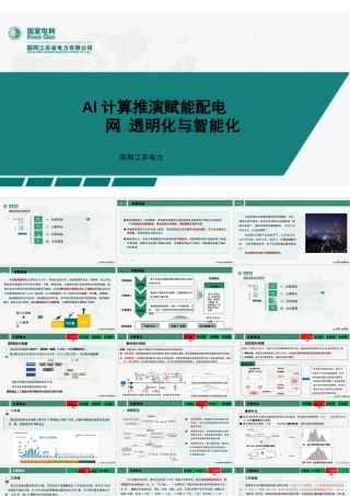 AI计算推演赋能配电网透明化与智能化