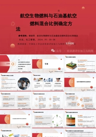 航空生物燃料与石油基航空燃料混合比例确定方法