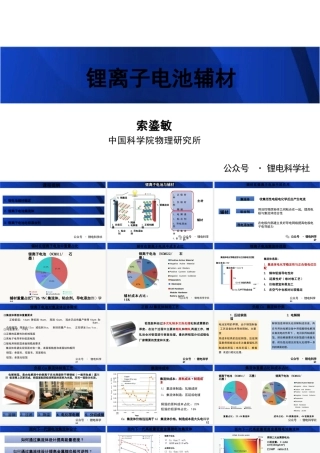 锂离子电池辅材——索鎏敏