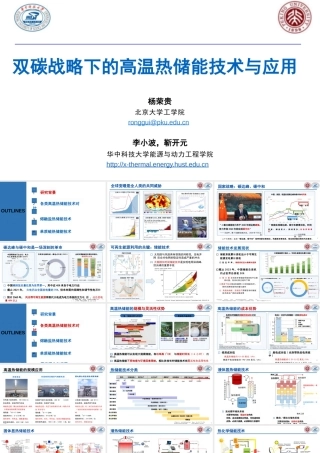 北京大学 杨荣贵：双碳战略下的高温热储能技术与应用