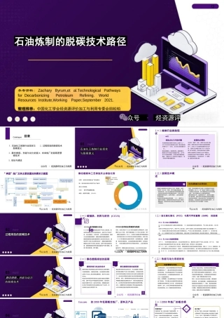 田松柏：石油炼制的脱碳技术路径