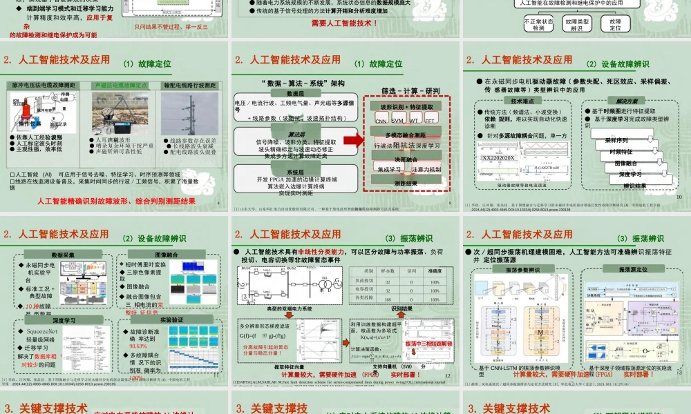 清华大学 董新洲：继电保护中的人工智能