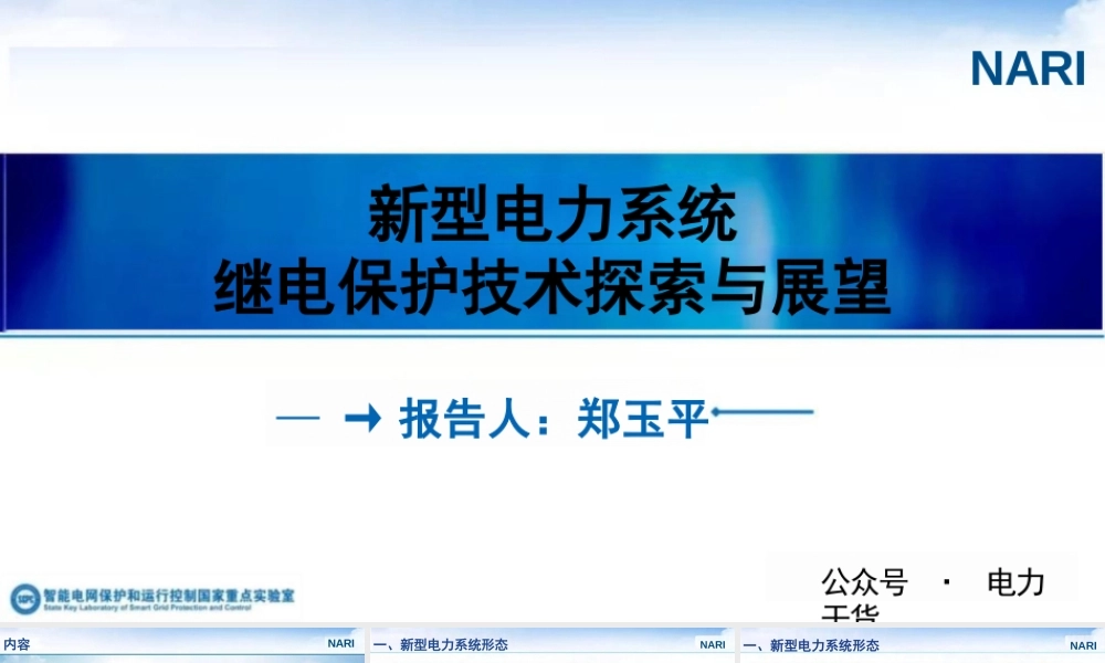 郑玉平：新型电力系统继电保护技术探索与展望