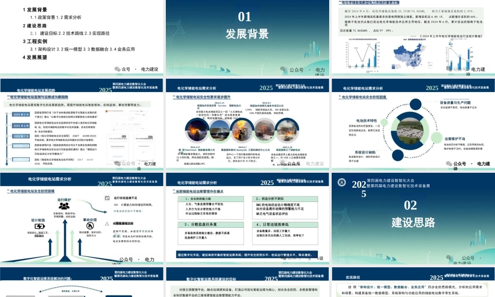 中国能建 张珏：电化学储能电站智能运维系统应用案例