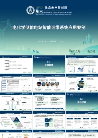 中国能建 张珏：电化学储能电站智能运维系统应用案例