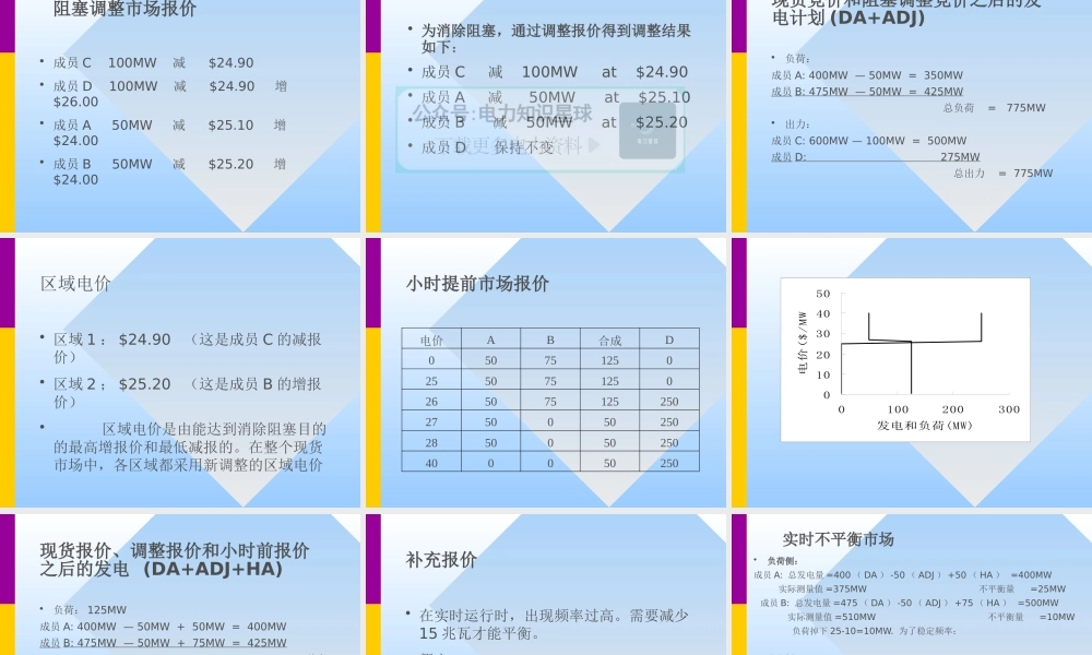电力市场交易案例解析