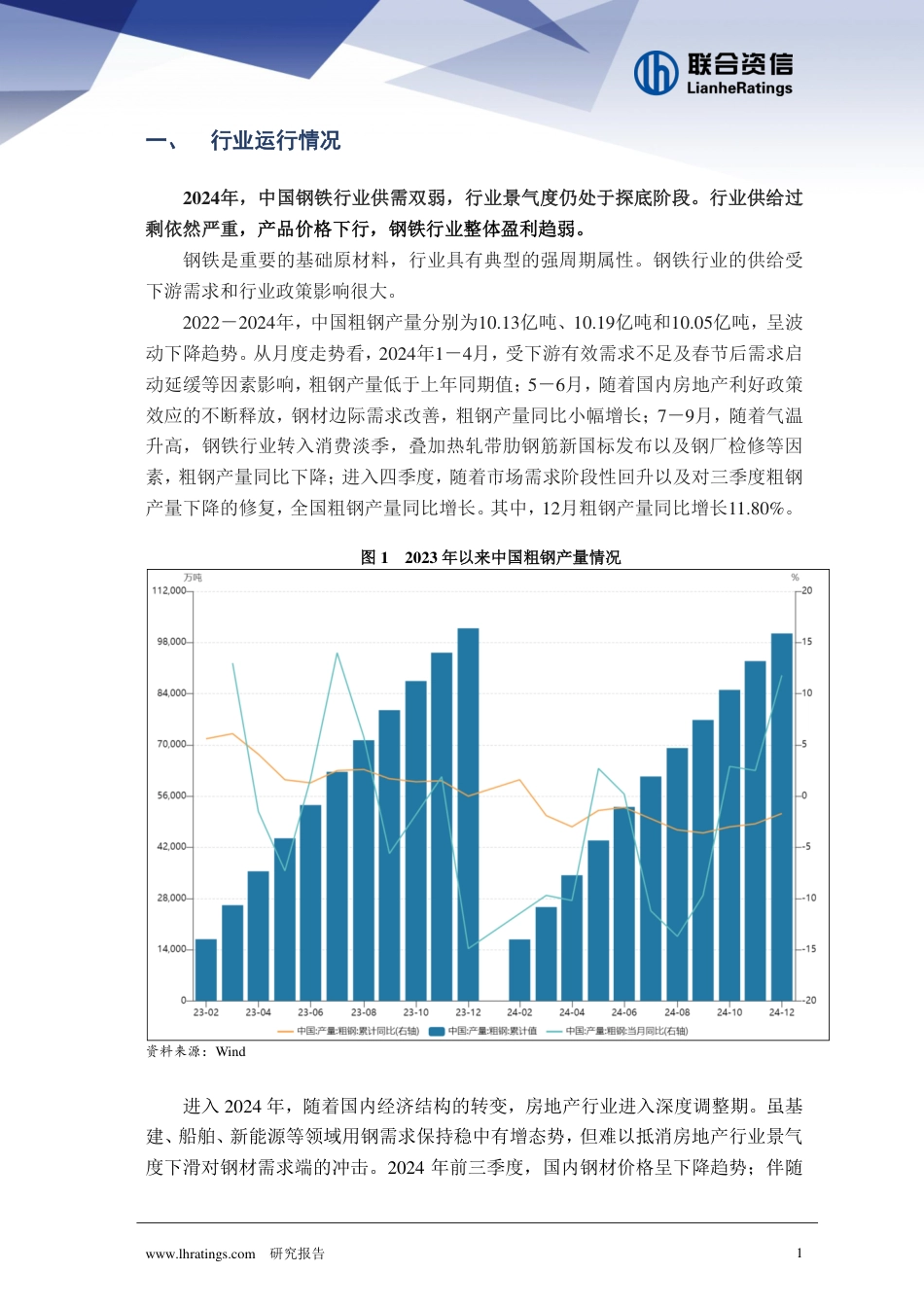 联合资信：2025年钢铁行业分析_第2页