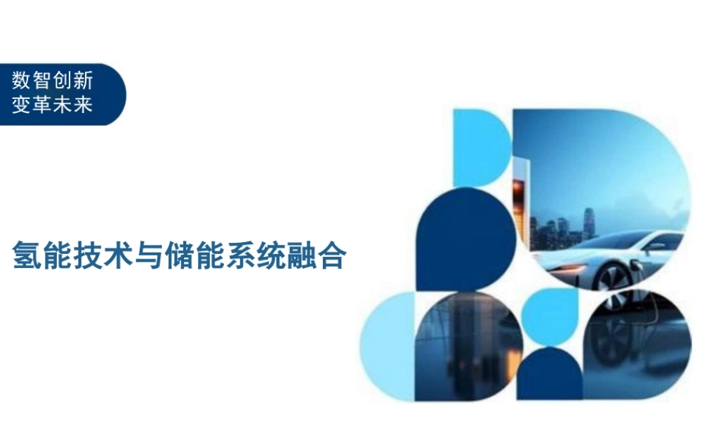 氢能技术与储能系统融合