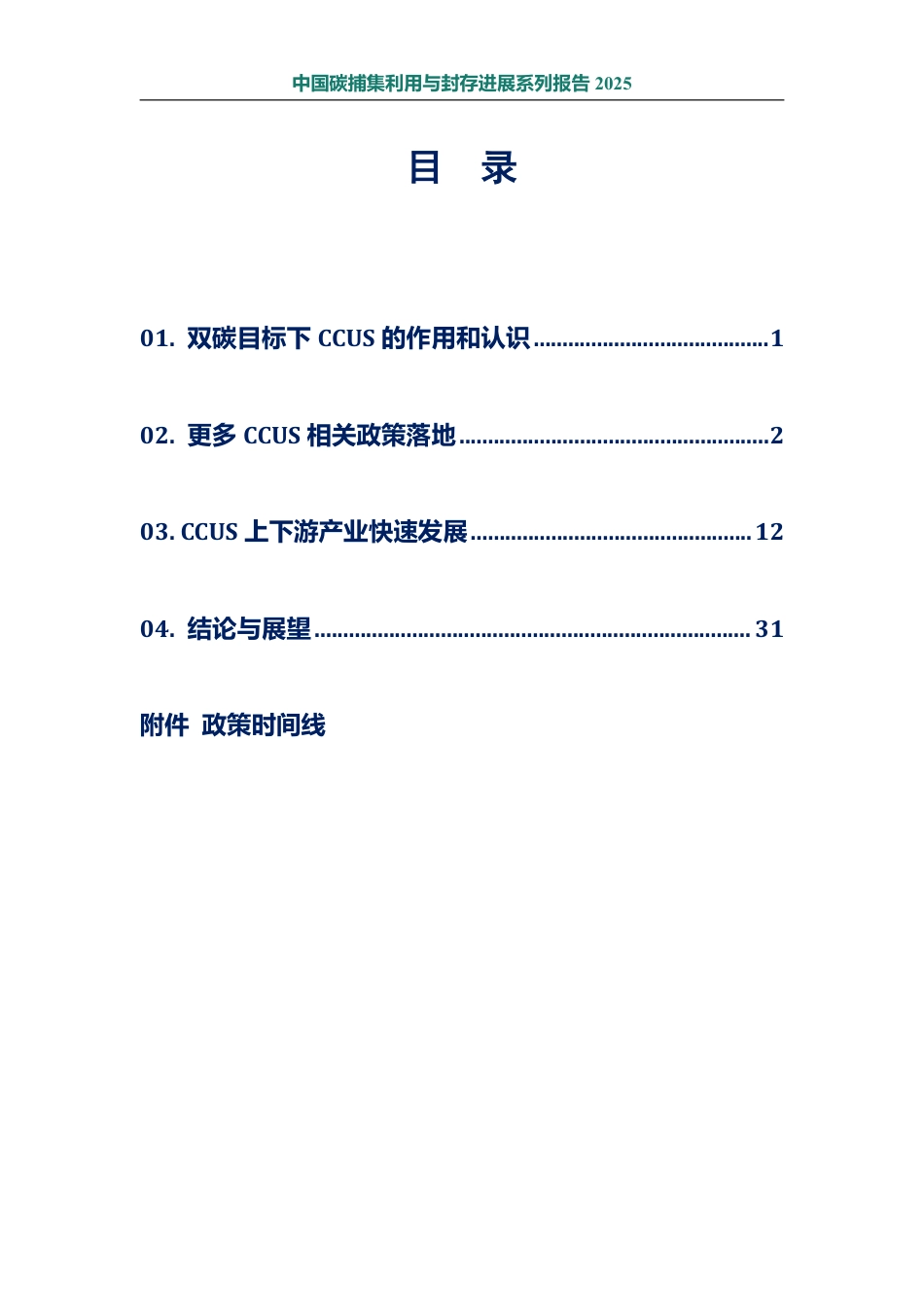 中国环境科学学会碳捕集利用与封存专业委员会CCUSA：中国碳捕集利用与封存进展系列报告2025_第3页