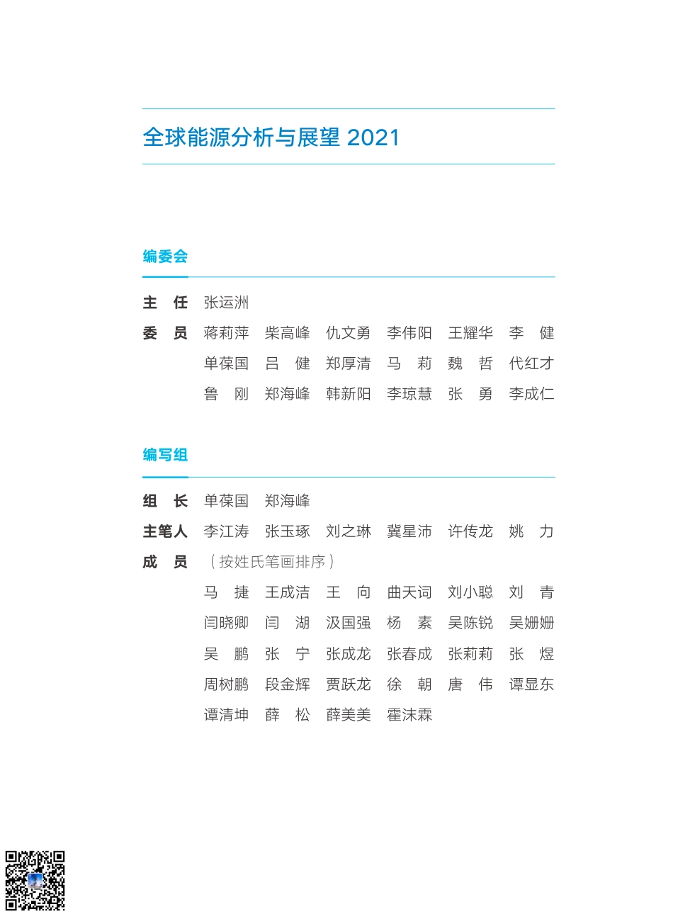 《全球能源分析与展望 2021》核心内容_第3页
