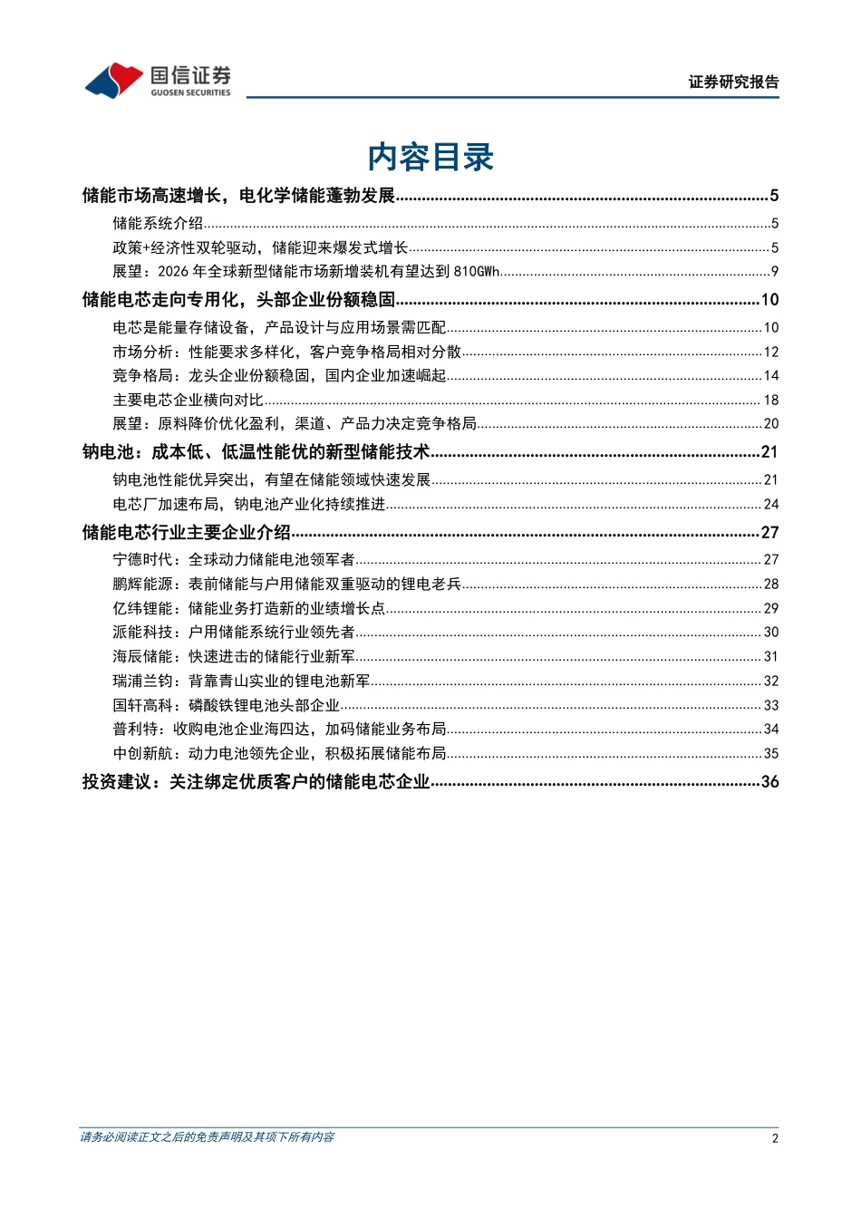 【研报】储能电芯电芯专用化趋势明显，中国企业加速崛起---国信证券_第2页