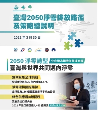 台湾省2050净零排放路径及策略总说明