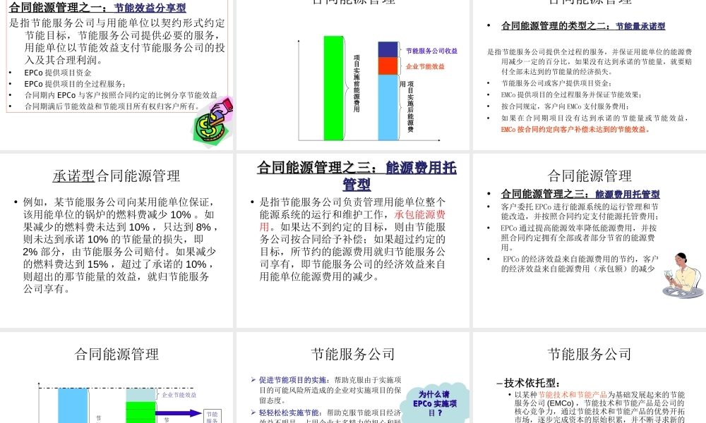 合同能源管理-epc项目经理培训
