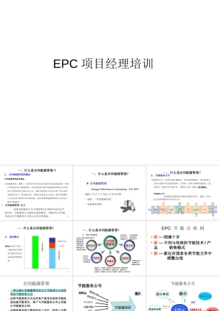 合同能源管理-epc项目经理培训