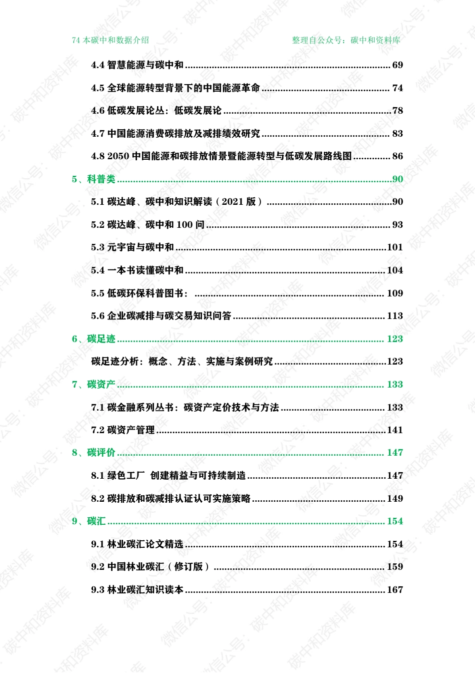 74本碳中和图书目录，快速建立行业知识框架_第3页