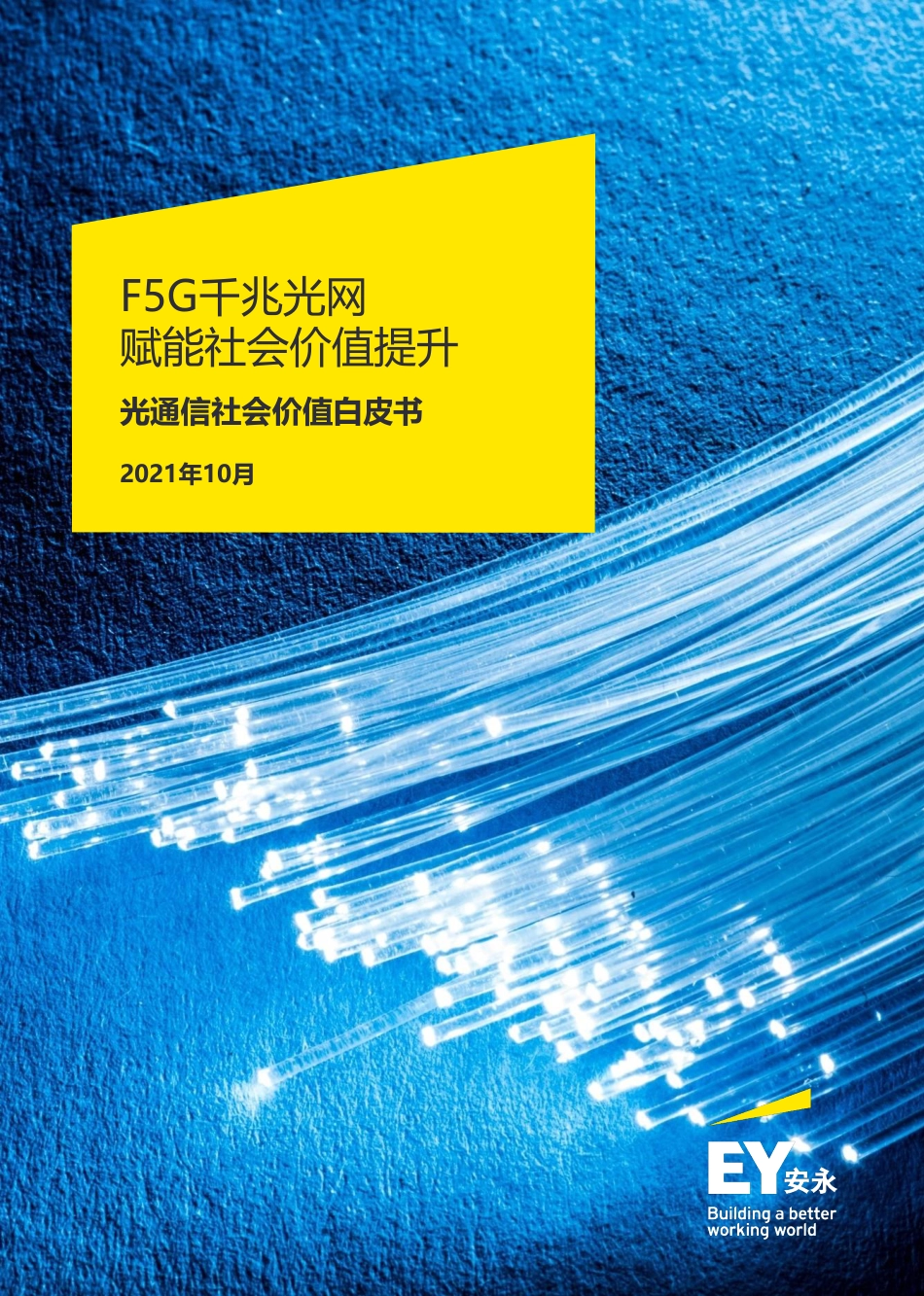 光通信社会价值白皮书：光联万物助推产业变革，数字文明全面造福社会-安永_第1页